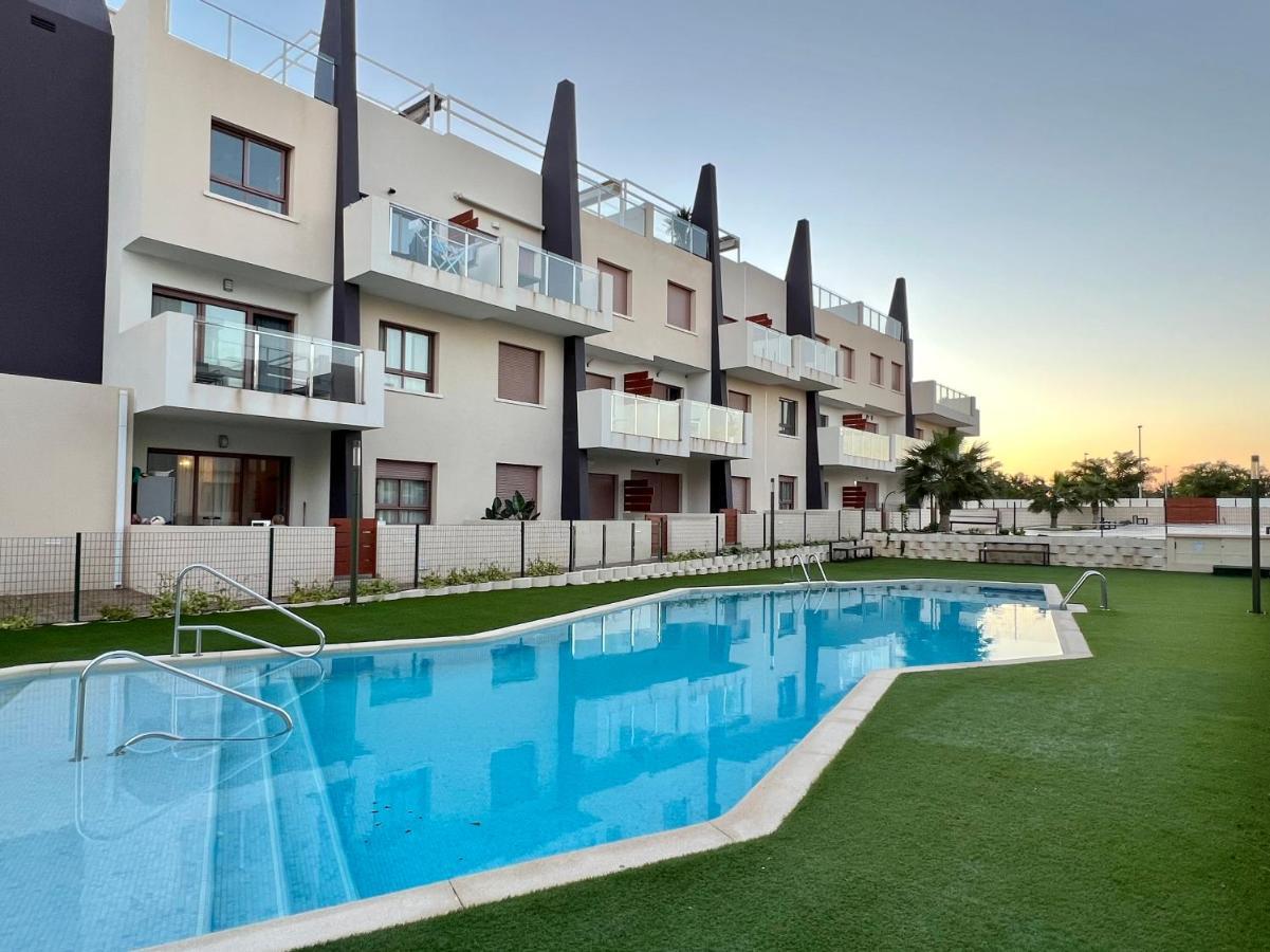 Bianca Beach 222 - Mil Palmeras, Vista Piscina Y Mar Torre de la Horadada Exterior photo