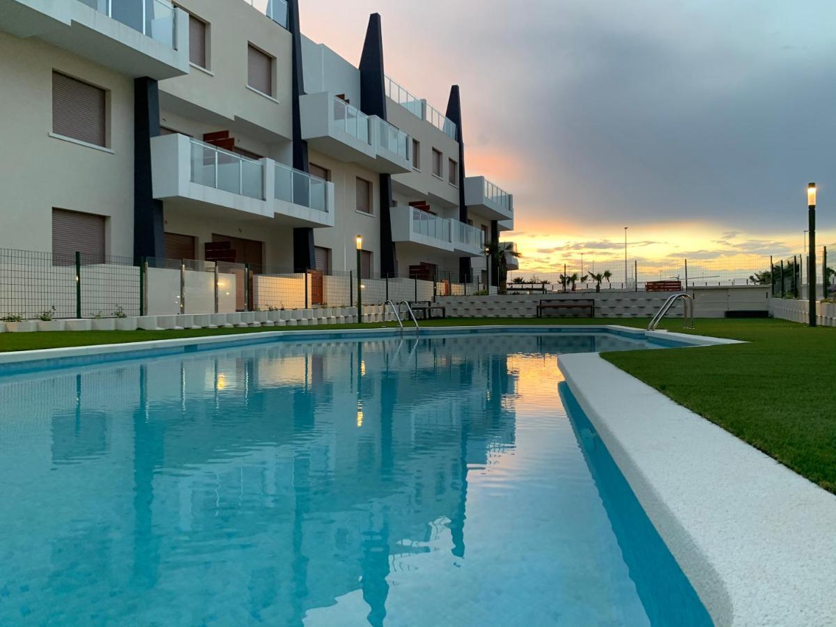 Bianca Beach 222 - Mil Palmeras, Vista Piscina Y Mar Torre de la Horadada Exterior photo
