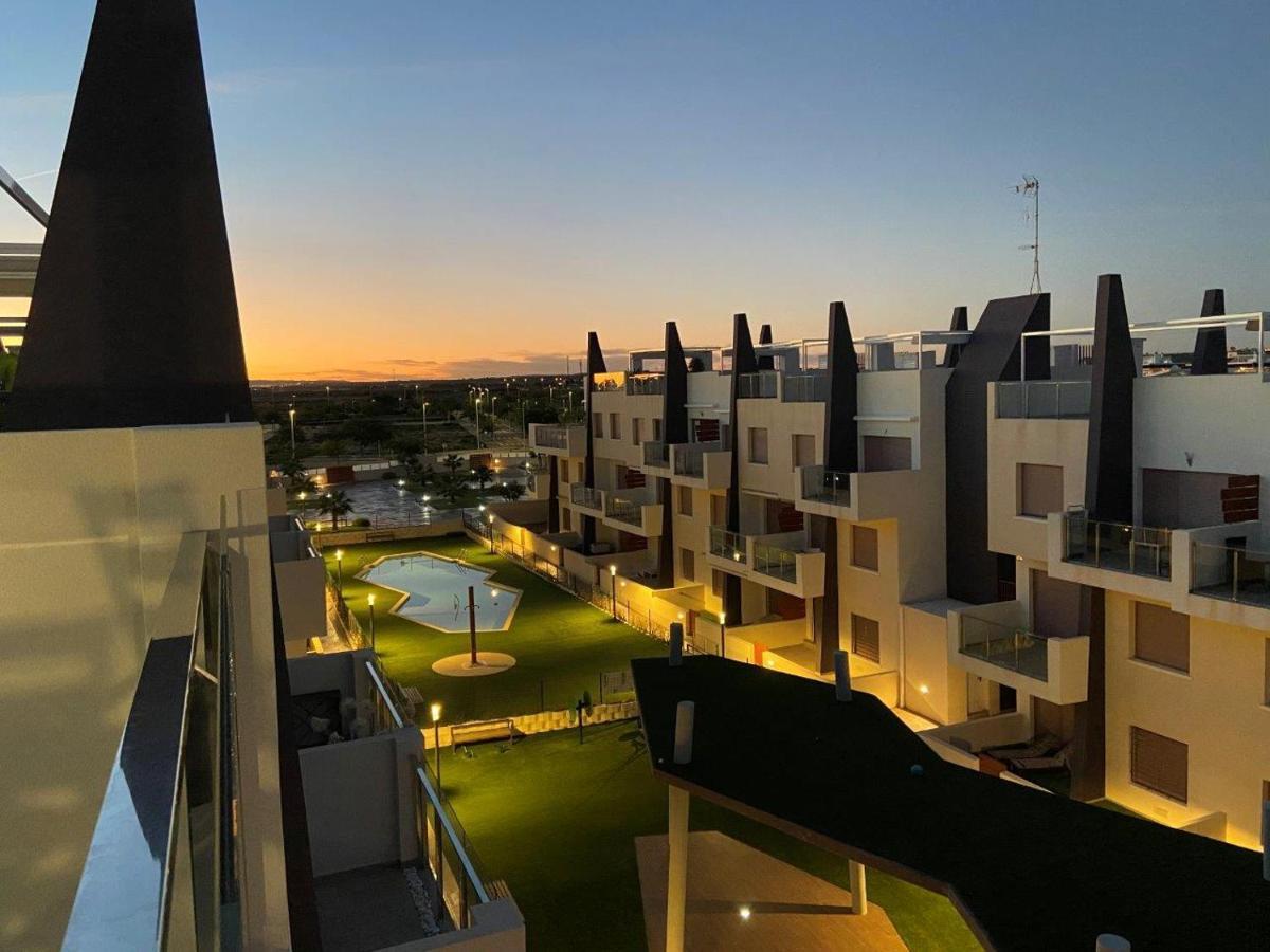 Bianca Beach 222 - Mil Palmeras, Vista Piscina Y Mar Torre de la Horadada Exterior photo